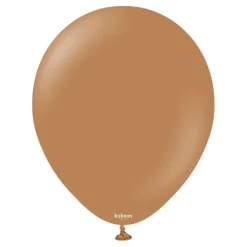 Kalisan Lateksballonger Standard Caramel Brown, 30 cm, 10 stk
