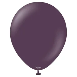 Kalisan Lateksballonger Standard Plum, 30 cm, 10 stk