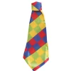 Klovneslips Rutete 55 cm
