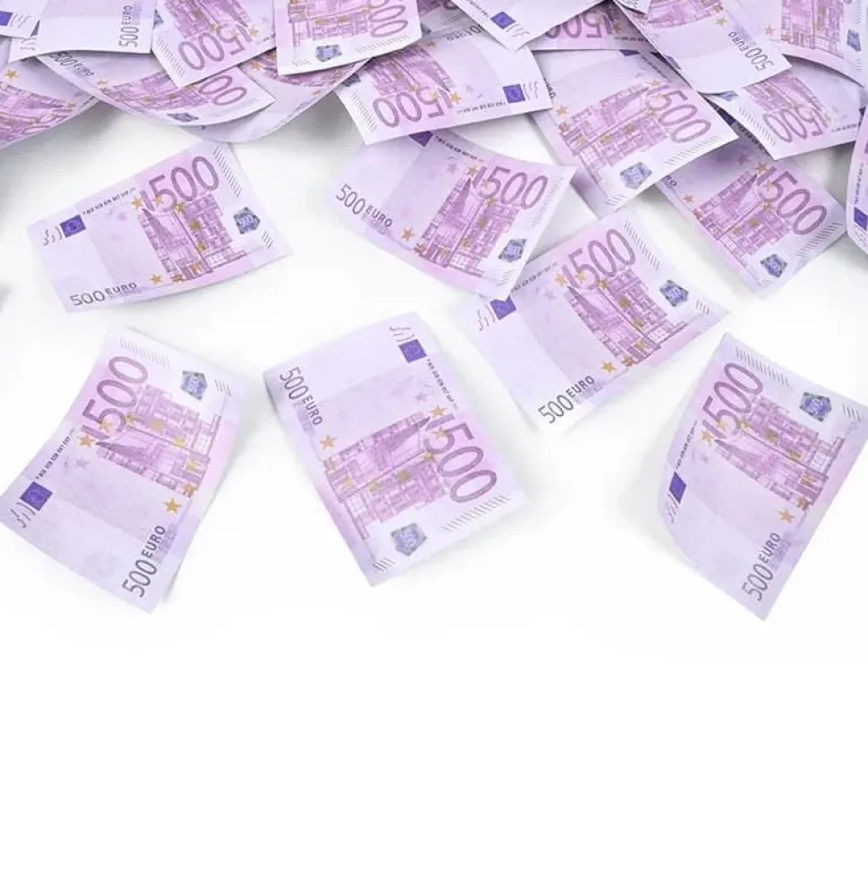 Konfettikanon 500 Euro, 60 cm