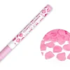 Konfettikanon, Roseblader rosa, 60 cm