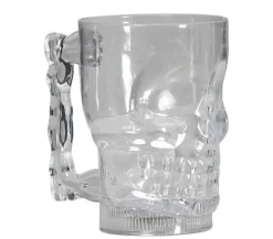 Krus hodeskalle og lys 700ml