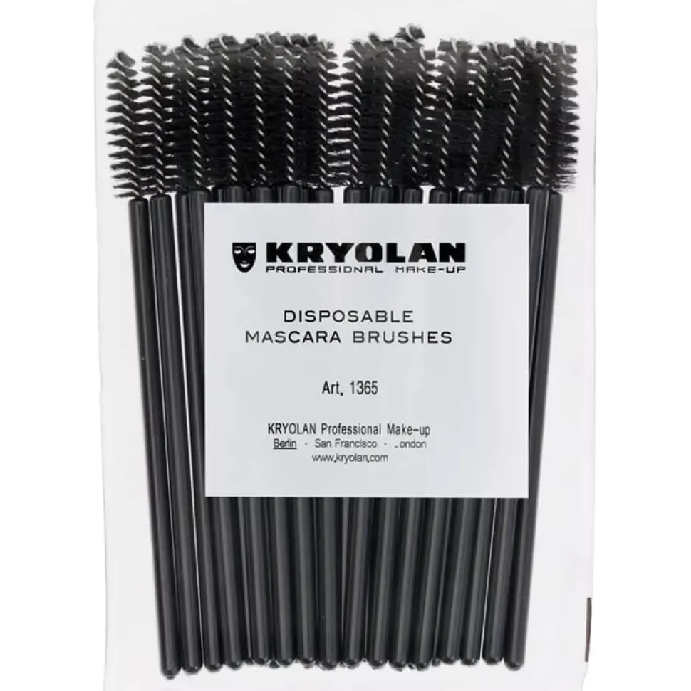 Kryolan Mascara Brushes, 25 stykk