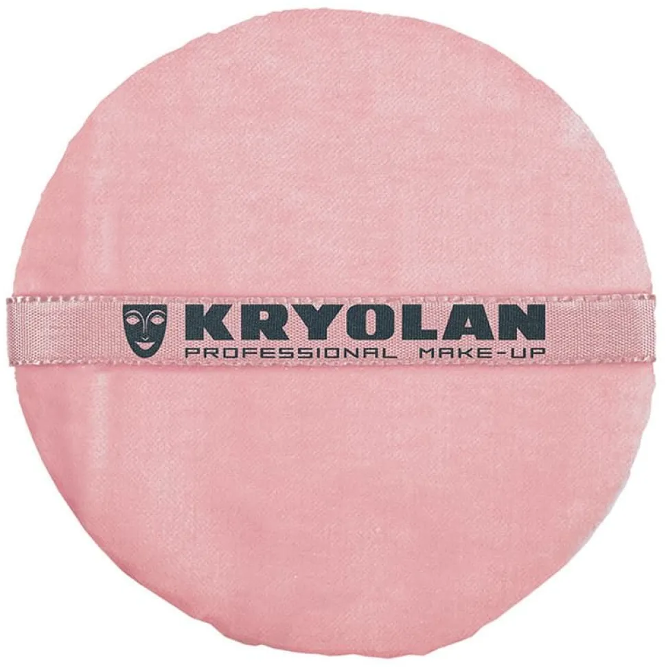 Kryolan Premium pudderpute rosa 12 cm