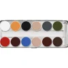 Kryolan Supracolor Palette B - 12 farger