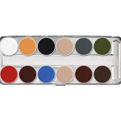 Kryolan Supracolor Palette B - 12 farger
