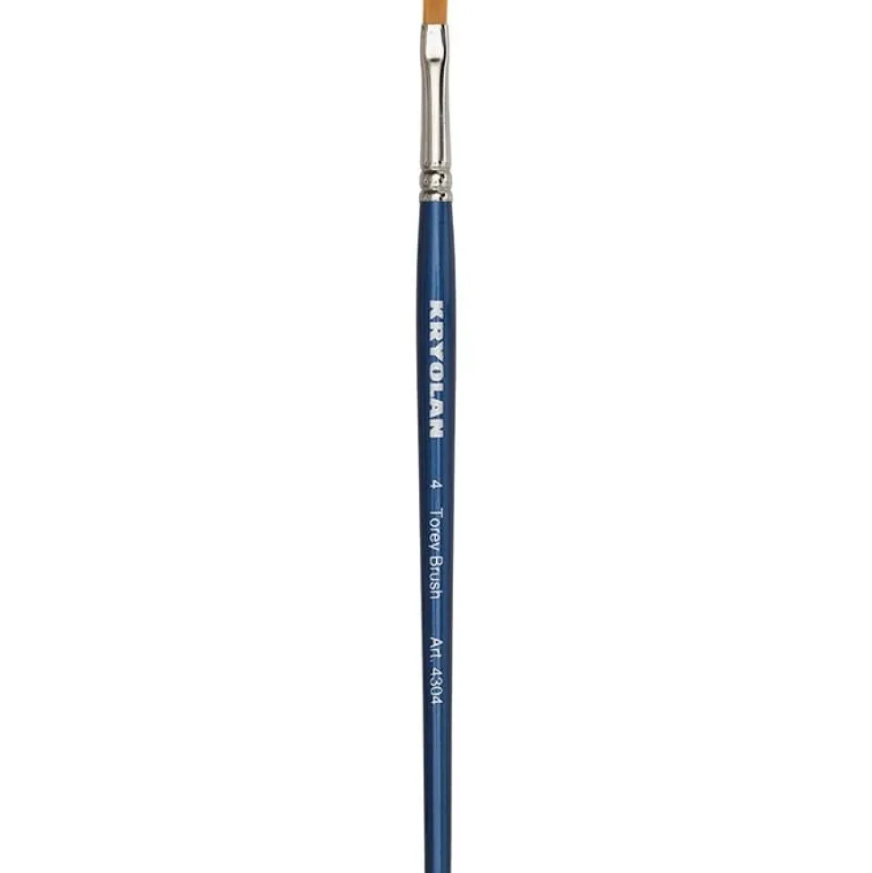 Kryolan Torey Flat pensel #4