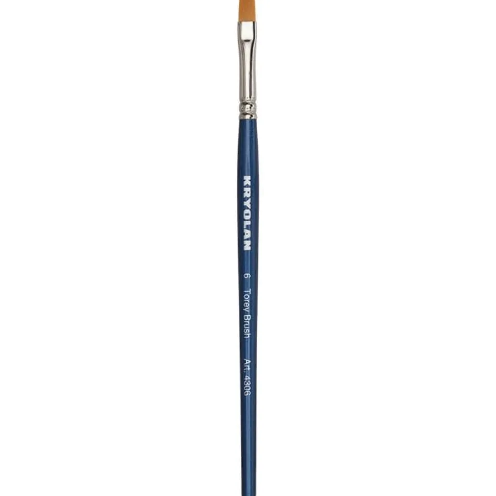 Kryolan Torey Flat pensel #6