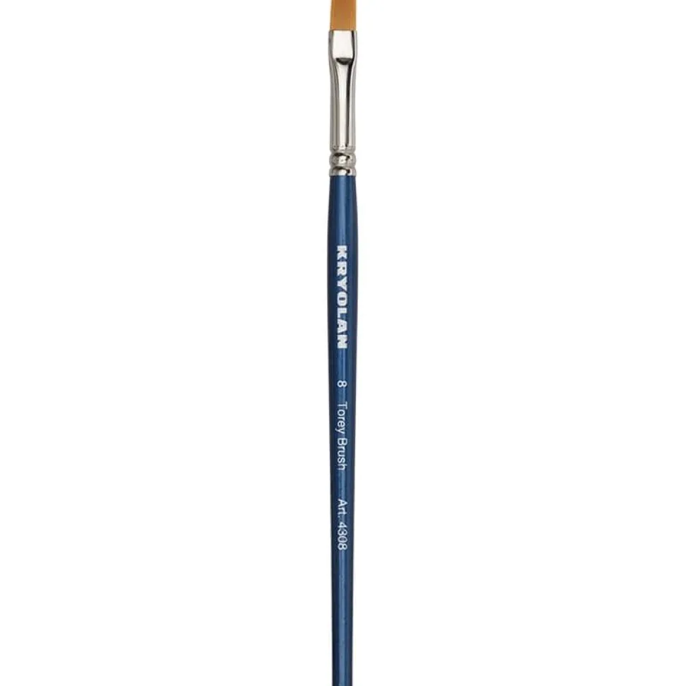 Kryolan Torey Flat pensel #8