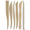 Kryolan Wooden Modeling Spatula Set