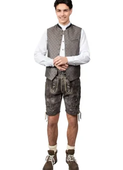 Lederhose Ludwig Antikk Geiteskinn