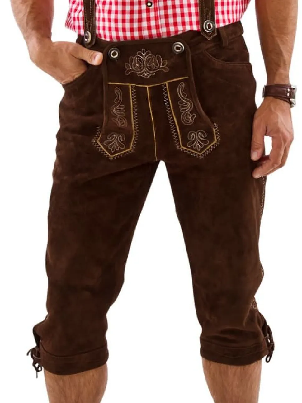Lederhosen Deluxe Brun