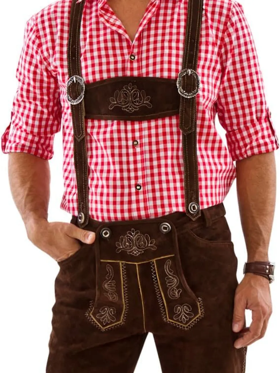 Lederhosen Deluxe Brun