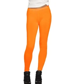 Leggings Stretch Neon Orange