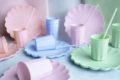 Lilla plastikk kopper, 4pk
