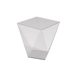 Liten diamantformet dessertskål, 25 stk.