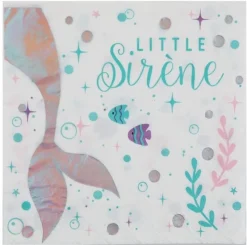 Little Sirène Servietter, 20 stk