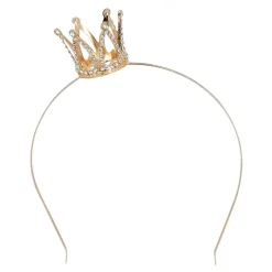 Metall Tiara med Krone Esther