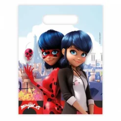 Miraculous Ladybug Godteposer, 6 stk