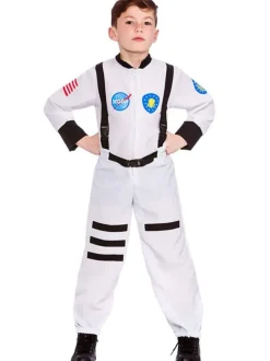 Måneoppdrag Astronaut barnekostyme