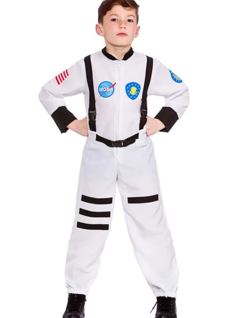 Måneoppdrag Astronaut barnekostyme