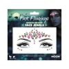 Moon Face Jewels Glow Rosa Flamingo