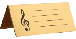 Music Gold Record Bordkort, 10 stk