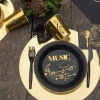 Music Gold Record Tallerkener, 10 stk