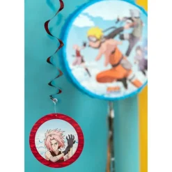 Naruto Takdekor Swirls 5 stk