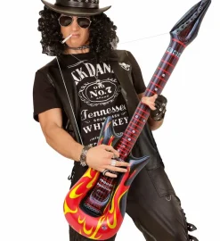Oppblåsbar gitar Flames 105 cm