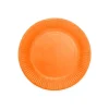Orange Tallerkener 8stk