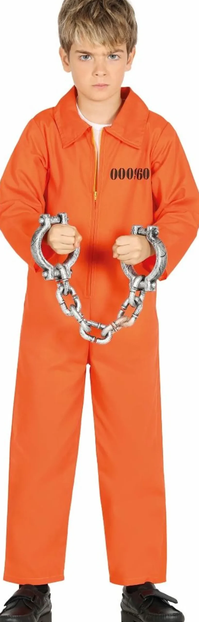 Oransje fangedrakt barn