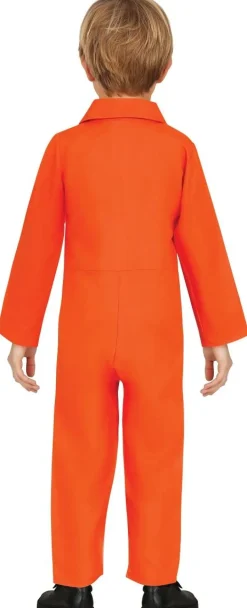 Oransje fangedrakt barn