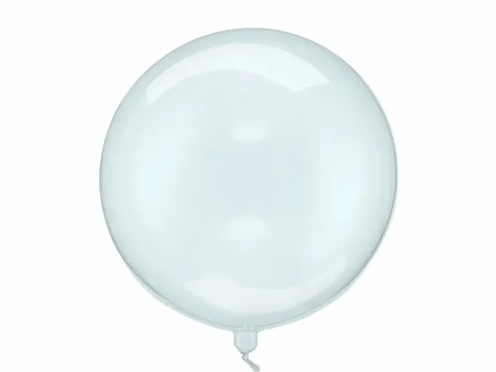 Orb Ballong Blå Gjennomsiktig, 40cm
