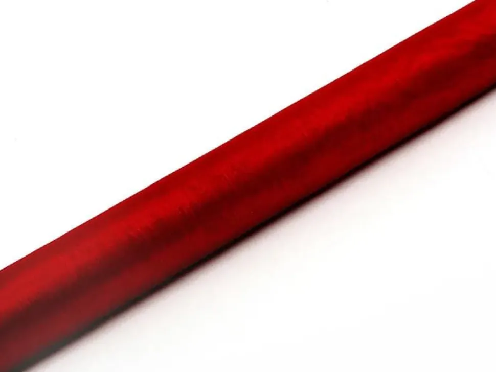 Organza Red, 0,36 x 9 m