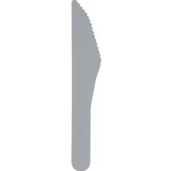 Papir Kniver Sølv 10 stk