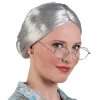 Parykk Grå Bestemor
