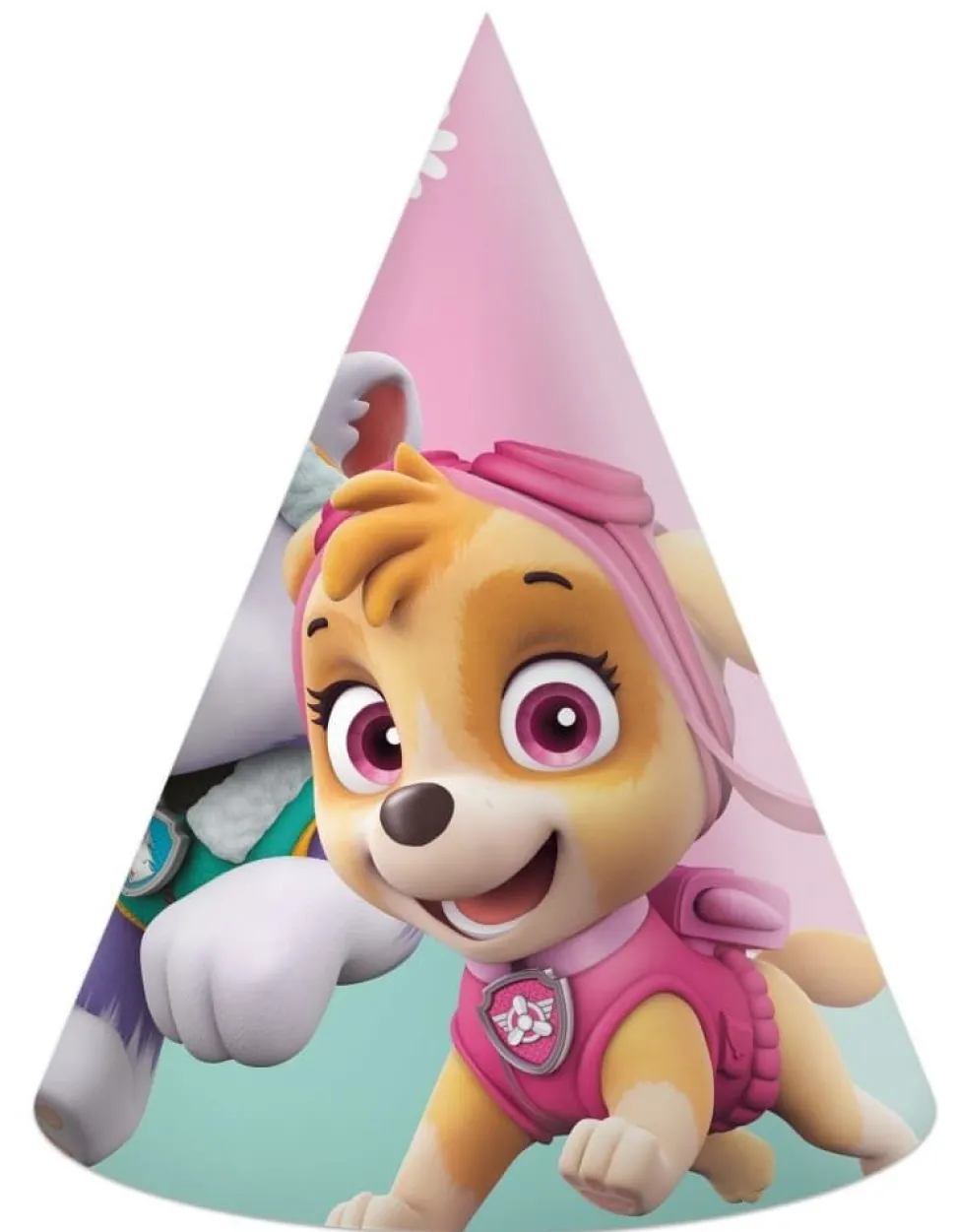 Paw Patrol Skye & Everest Partyhatter 6 stk