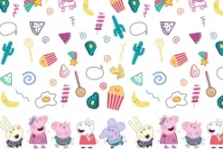 Peppa Gris Plastduk, 120 x 180 cm