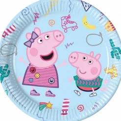 Peppa Gris Tallerkener, 8 stk