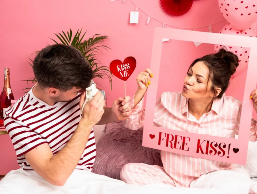 Photo Props Love is in the Air, 7 stk DIY