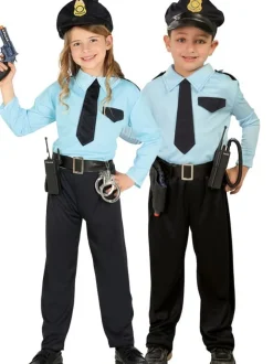 Politiuniform Barnekostyme