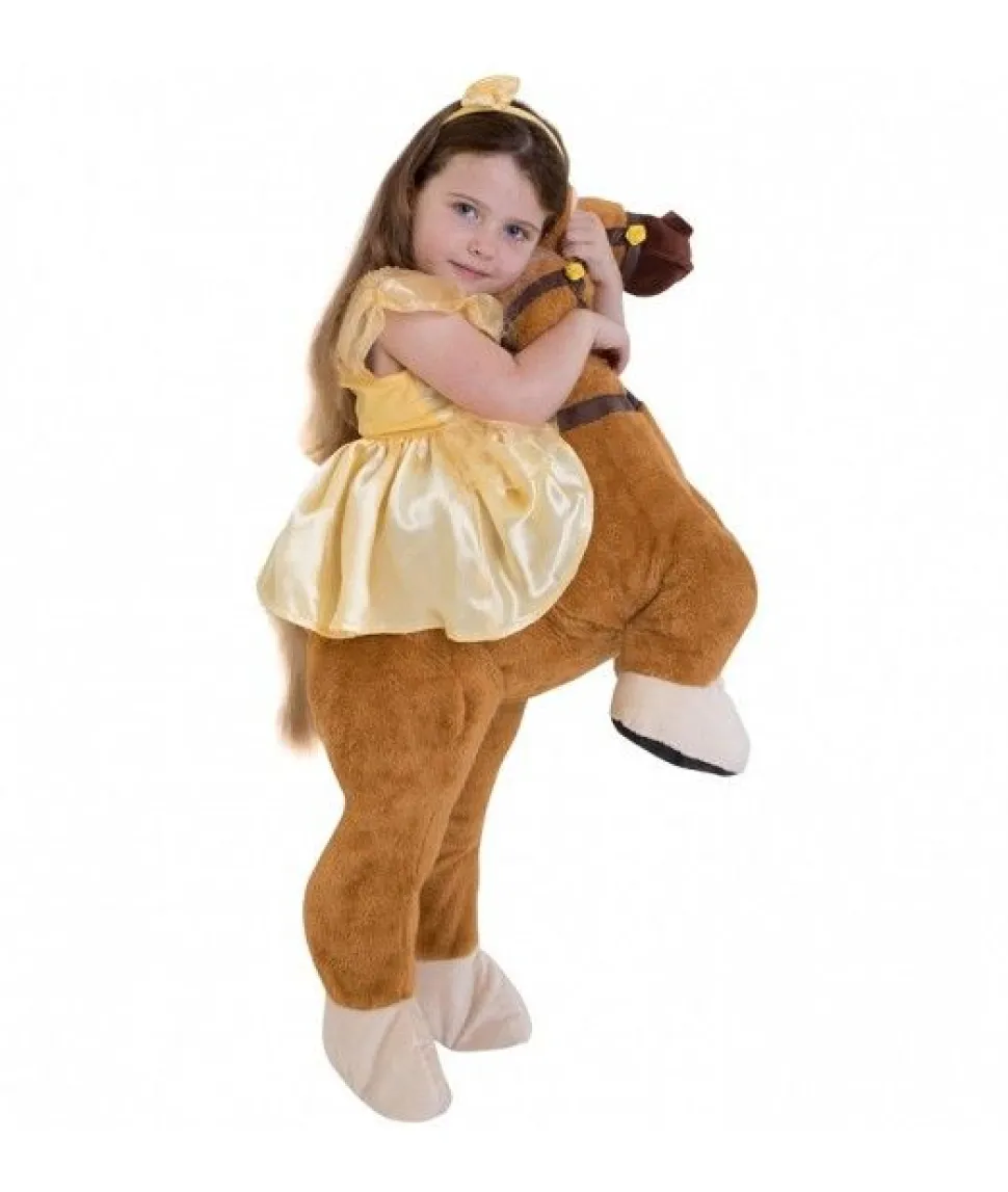 Prinsesse Belle piggyback ponni