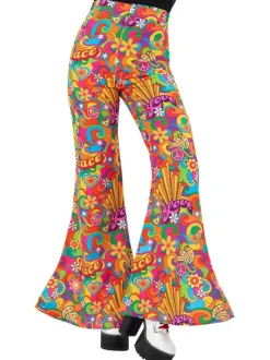 Rainbow Peace Slengbukser til dame