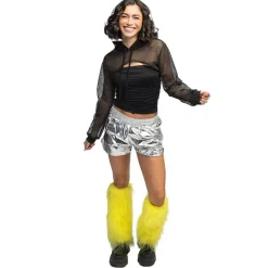 Rave Neon Gul UV Leggvarmere