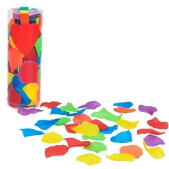 Regnbuefargede Roseblader 288stk