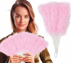 Rosa Fjærvifte