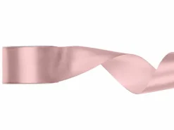 Satengbånd Lys Rosa, 5 cm x 25 m