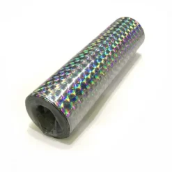 Serpentiner Holografisk Sølv