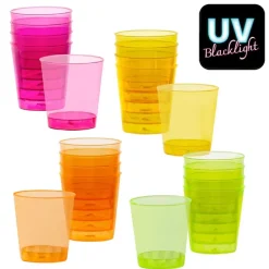 Shotglass neonfarget 20 stk